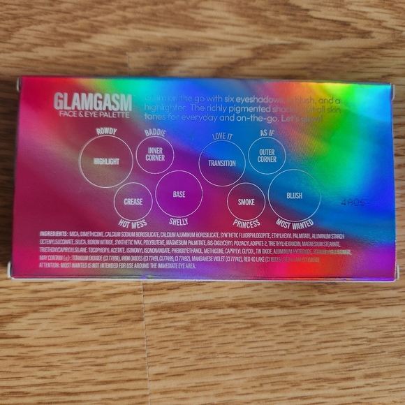 NWT Glamgasm Face & Eye Palette - Picture 2 of 3